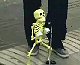 Sidewalk Skeleton Dance