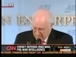 Dick Cheney Gets The X